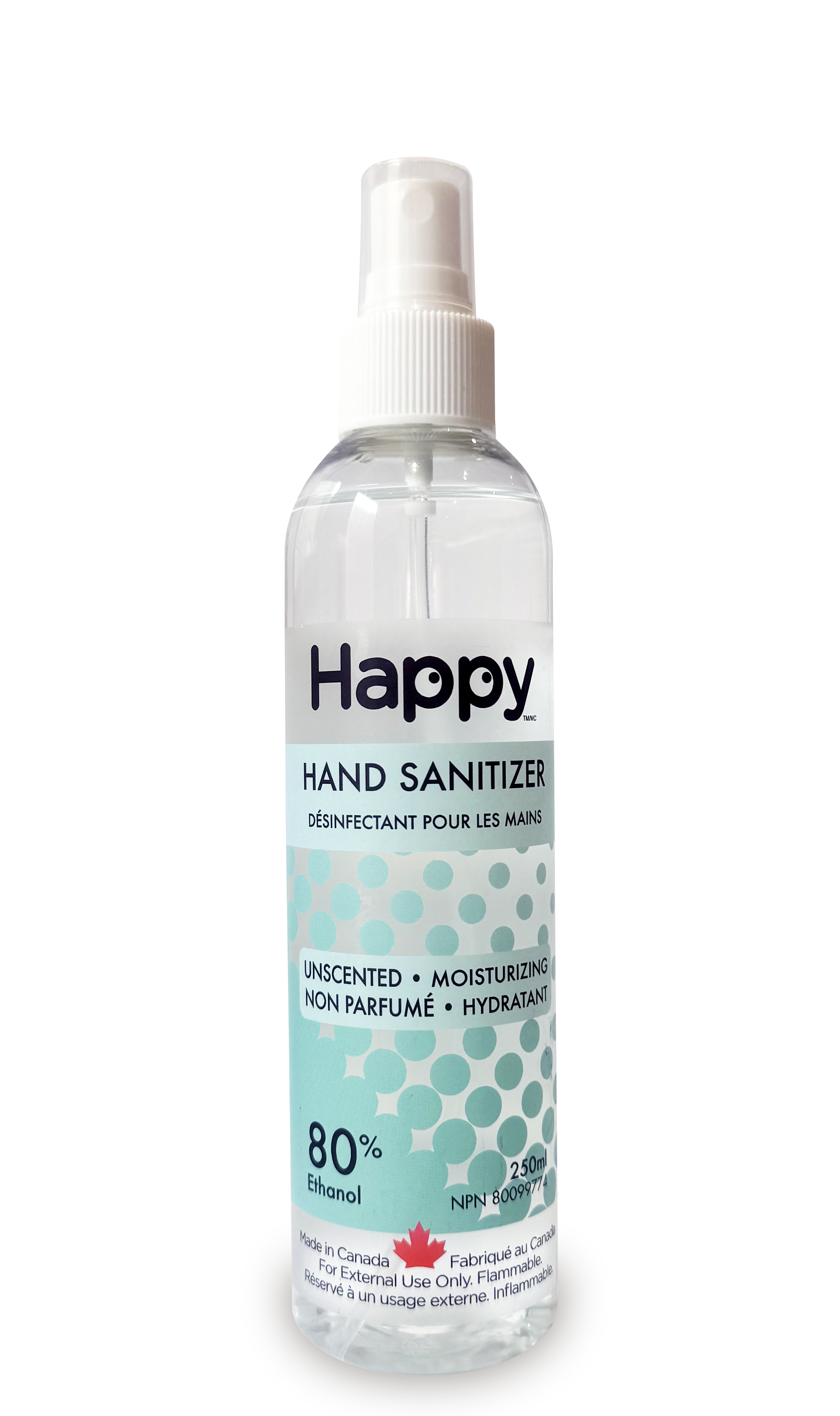 Hand Sanitizer Spray - Desk Size - 250ml