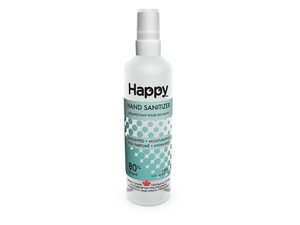 HAPPY 80% HAND SANITIZER SPRAY - UNSCENTED