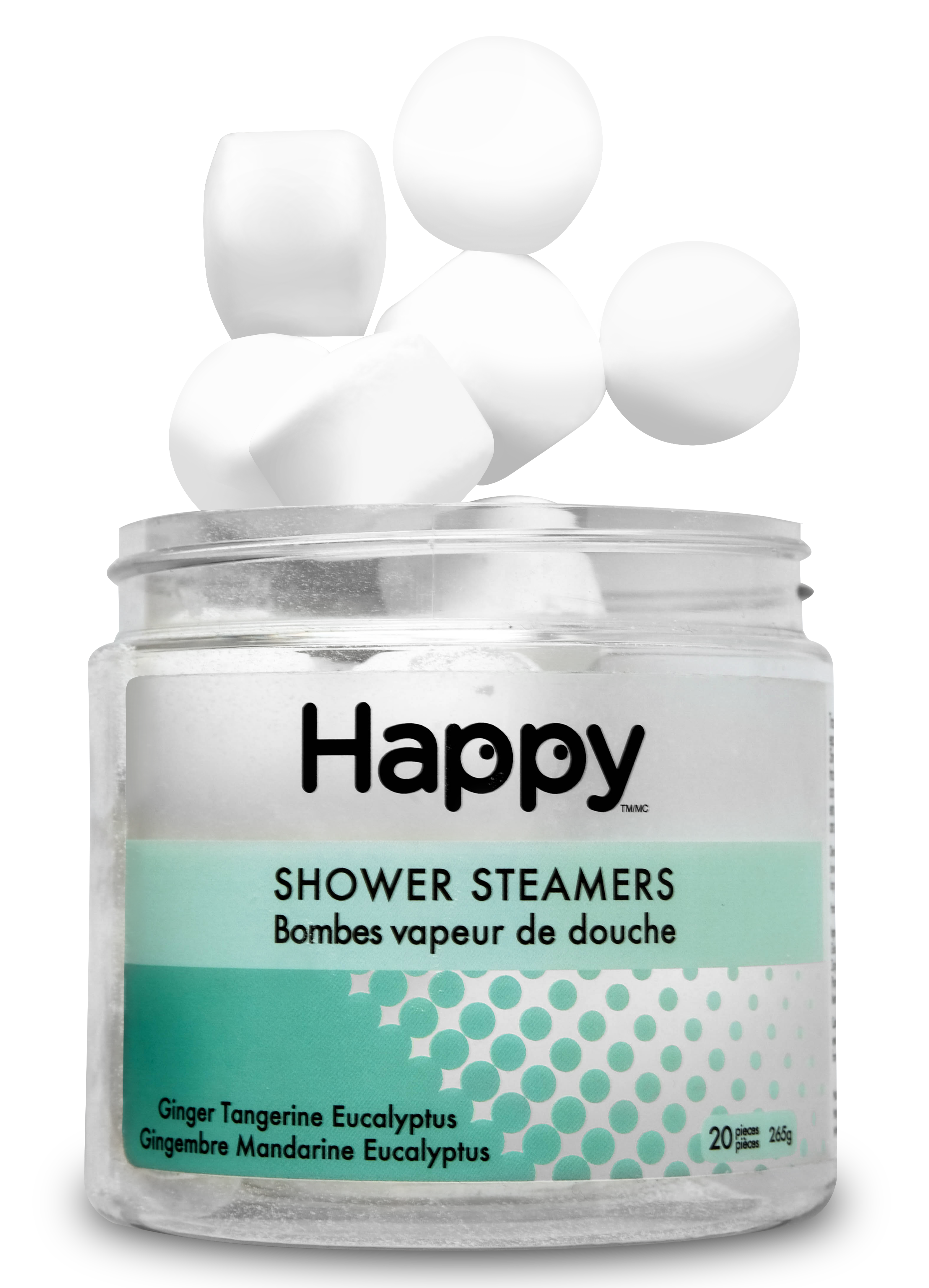 Shower Steamers Ginger Tangerine Eucalyptus ~ 20 pcs