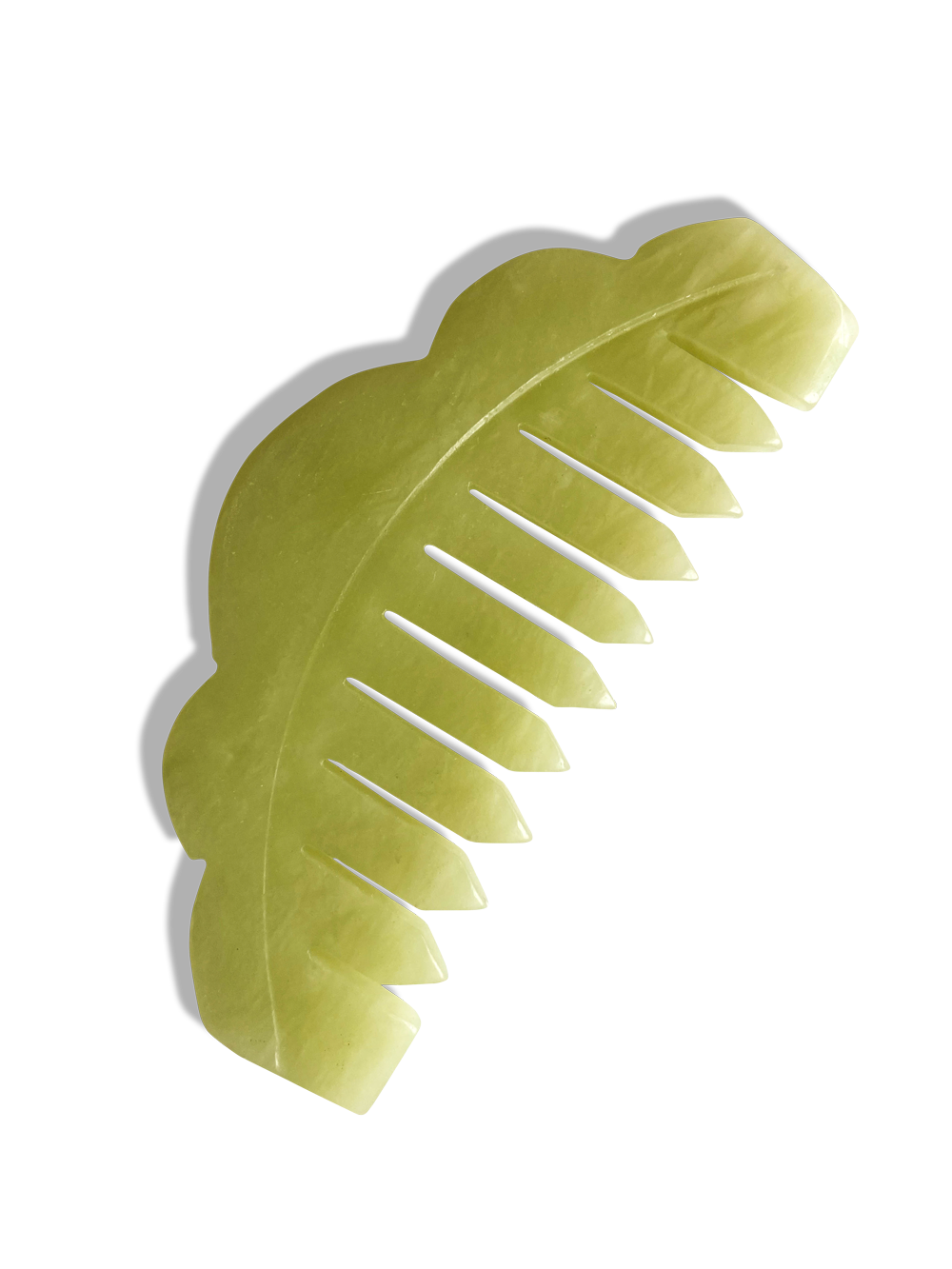 HAPPY GUA SHA COMB MASSAGE TOOL - JADE