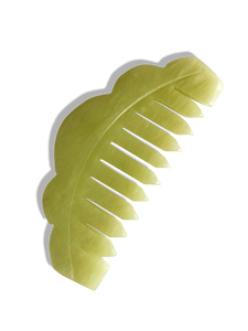 HAPPY GUA SHA COMB MASSAGE TOOL - JADE
