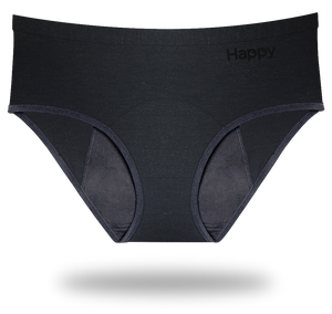 Kanta Active Midrise Period Underwear - Black – Happy Natural