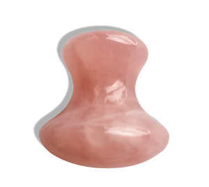 HAPPY EYE GUA SHA MASSAGE TOOL - ROSE QUARTZ