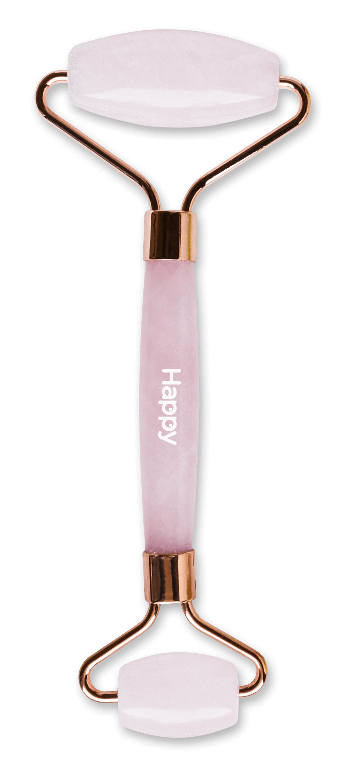 HAPPY FACIAL ROLLER ~ ROSE QUARTZ