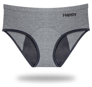 Kanta Active Midrise Period Underwear - Graphite – Happy Natural